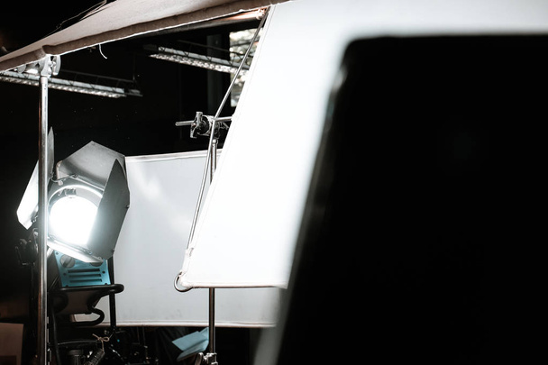 image of Studio equipment lighting background - Photo, Image