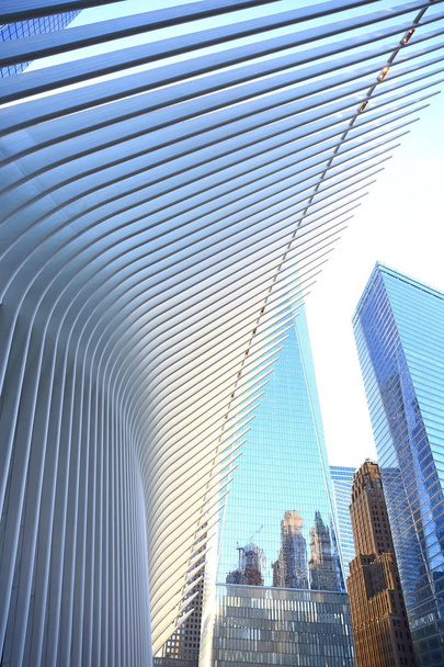 oculus U-Bahn-Station und World Trade Center Bereich  - Foto, Bild