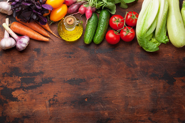 Różnorodnych surowców organicznych warzyw - Zdjęcie, obraz