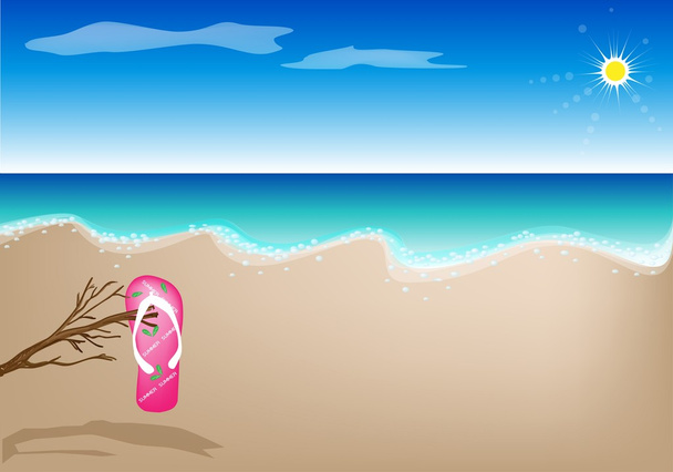 ビーチ サンダルのイラスト - ベクター画像