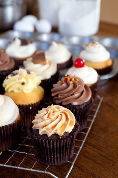 heerlijke cupcakes - Foto, afbeelding