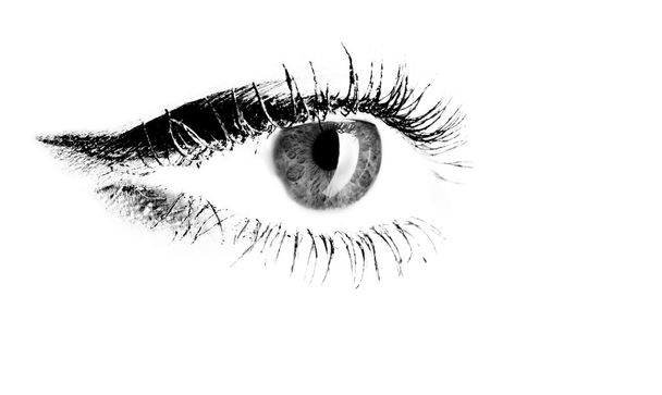 Close-up van een vrouwelijke eye - Foto, afbeelding