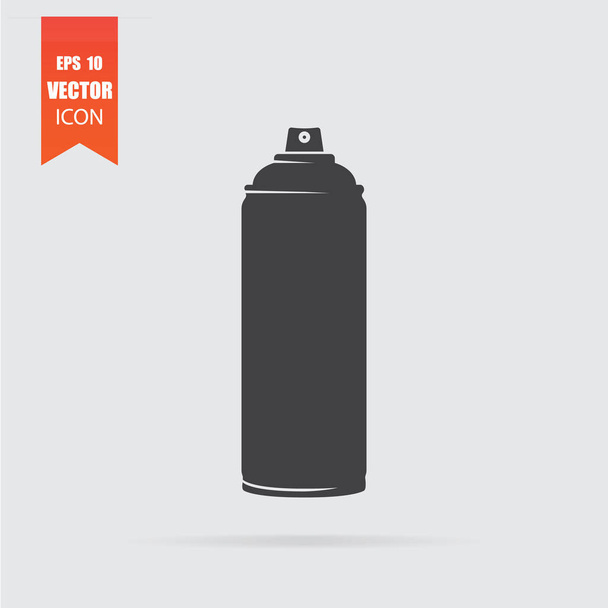 Spray icon in flat style isolated on grey background.  - Vector, Image