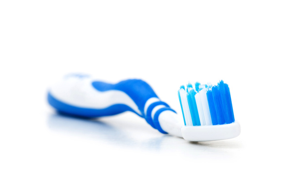 Cepillo dental aislado en el blanco
 - Foto, Imagen