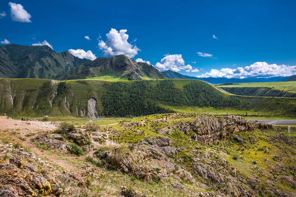 Mountain landscape. Altai Republic, Russia - Foto, immagini