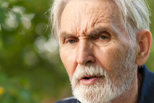 Portrait of elderly man - Photo, Image