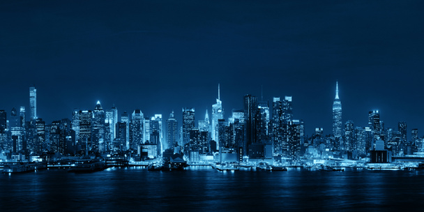 Midtown skyline over Hudson River - Photo, Image
