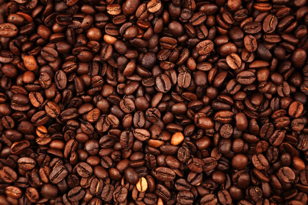 Zbliżenie ziaren kawy - Zdjęcie, obraz