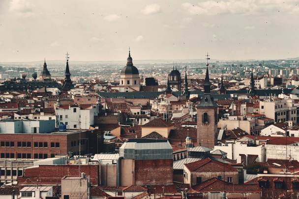 Tetőtéri kilátás Madridra  - Fotó, kép