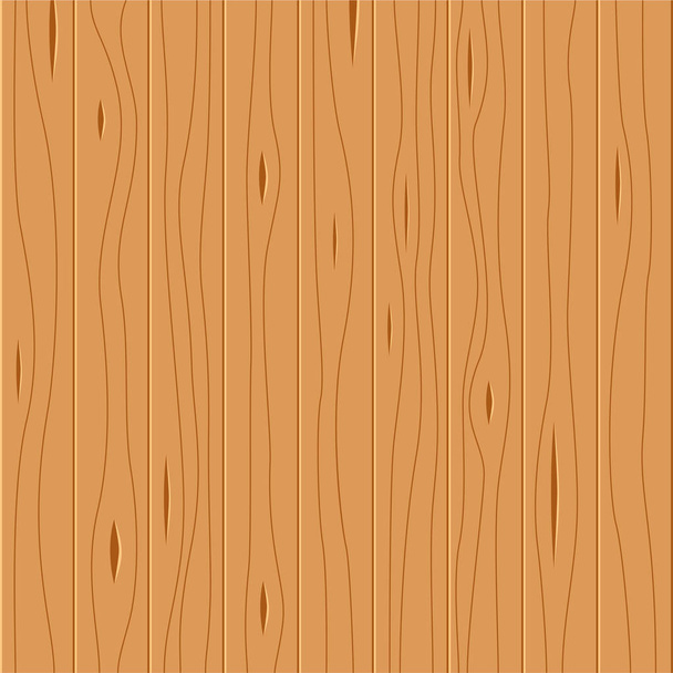 Varrat nélküli fa mintázat, fa szemű textúra, vektoros illusztráció - Vektor, kép