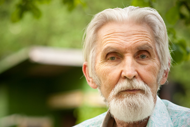 Portrait of elderly man - 写真・画像