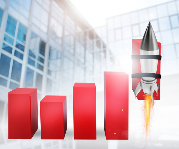 Rocket ayuda a mejorar la estadística de negocios para crecer
 - Foto, imagen