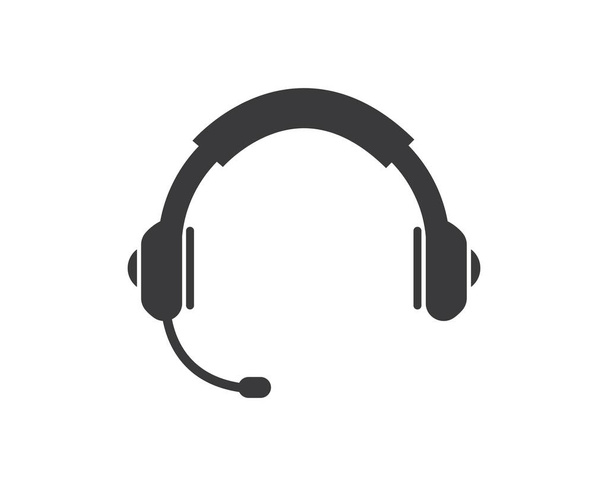 écouteurs icône logo illustration vecteur
 - Vecteur, image
