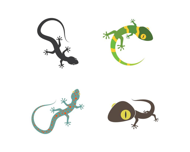 Illustration d'icône vectorielle de logo Gecko
  - Vecteur, image
