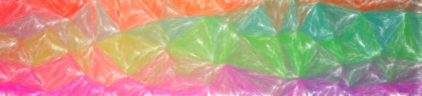 abstrakte Darstellung des grünen, rosa, roten Pastellhintergrundes mit geringer Deckung - Foto, Bild