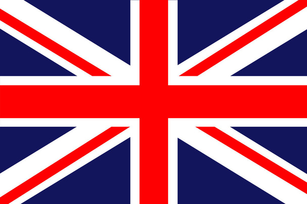 Bandera de Gran Bretaña. Vector
 - Vector, Imagen