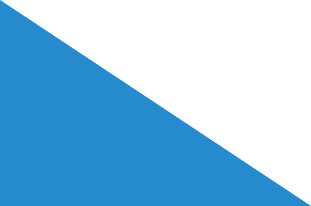 Bandera de Zurich en Suiza
 - Vector, imagen