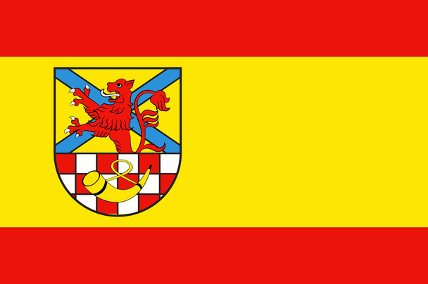 Bandera de Meinerzhagen en Renania del Norte-Westfalia, Alemania
 - Vector, Imagen