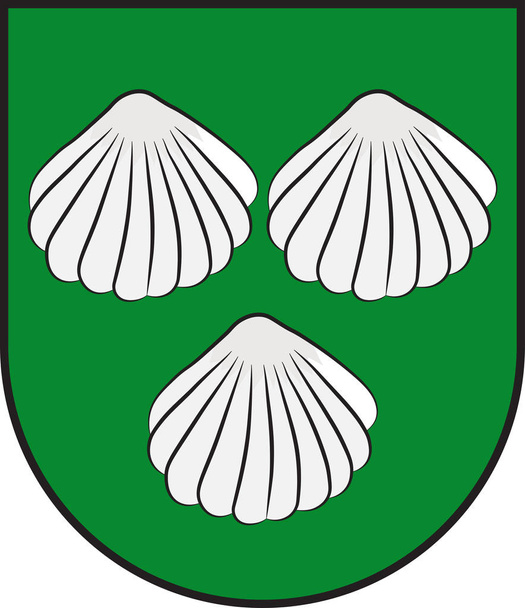 Ennigerloh címere Észak-Rajna-Vesztfália, Németország - Vektor, kép