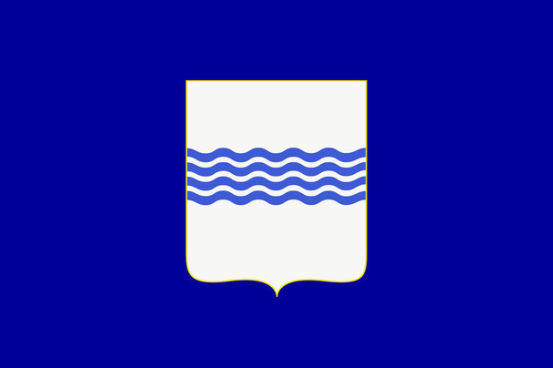 Прапор провінції Базиліката, Італія - Вектор, зображення