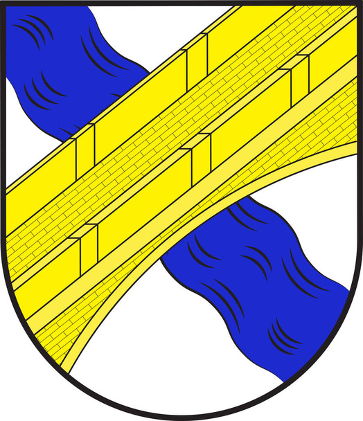 Coat of arms of Lippetal in North Rhine-Westphalia, Germany - Vector, Image