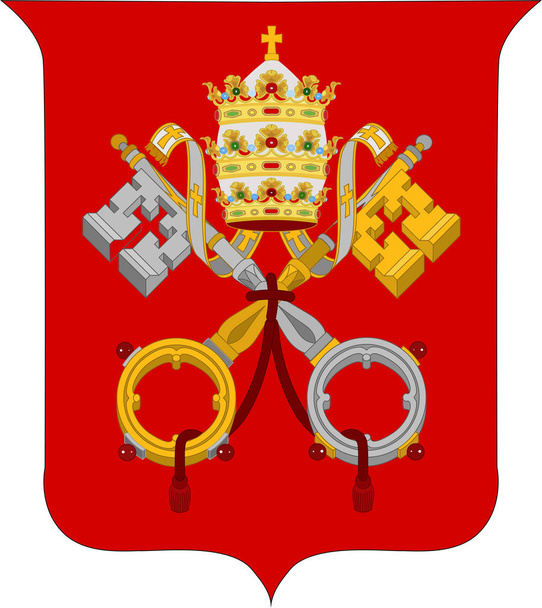 Armoiries du Vatican
 - Vecteur, image
