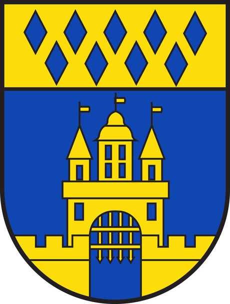 Státní znak Steinfurt v Severním Porýní-Vestfálsku, Německo - Vektor, obrázek