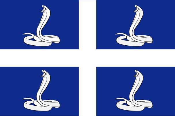 Flag of Martinique, France - Vector, Image