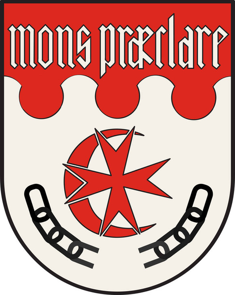 Znak Ruppichteroth v Severním Porýní-Vestfálsku, Německo - Vektor, obrázek