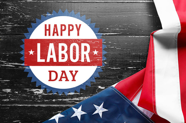Greeting card for Happy Labor Day - Photo, Image