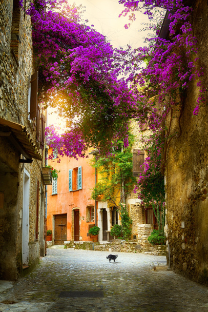 Kunst schöne Altstadt der Provence - Foto, Bild