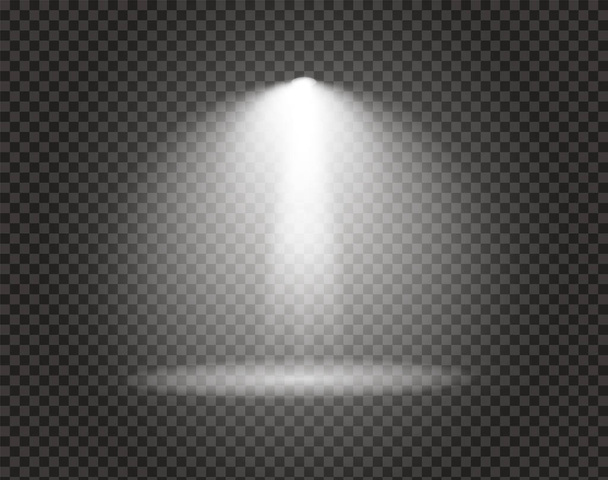 The spotlight shines  - Vector, Image