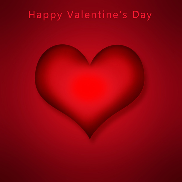 Valentines red heart - Photo, image