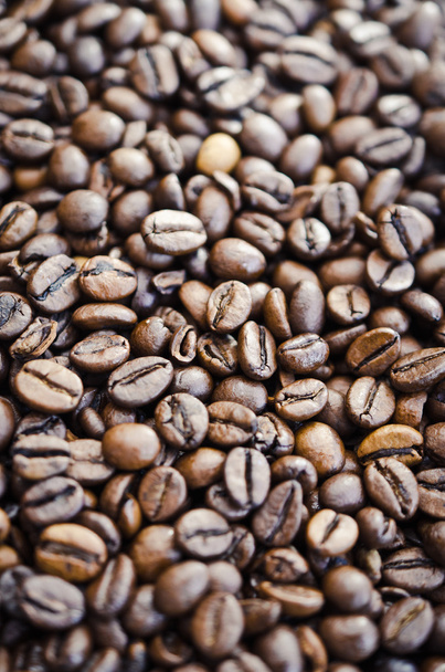 bruine koffie, achtergrond textuur, close-up - Foto, afbeelding