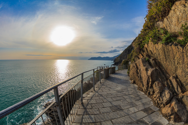 "Via dell amor "de Cinque Terre
 - Foto, Imagem