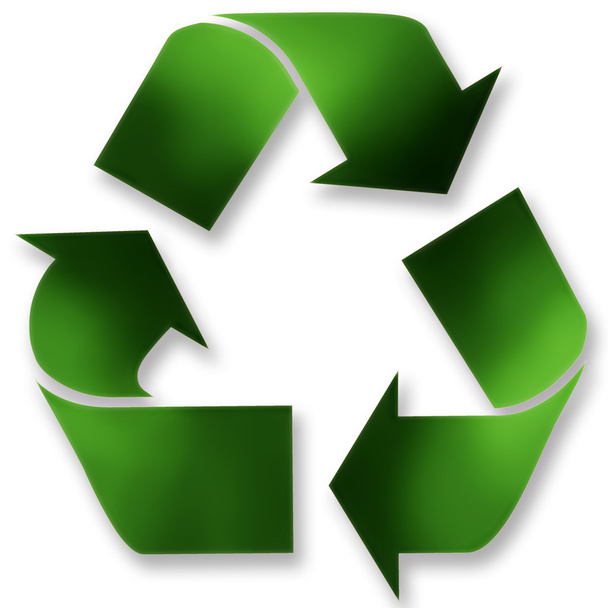 Recycling-Symbol - Foto, Bild