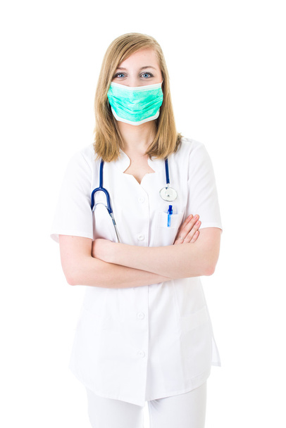 Enfermera amigable
 - Foto, imagen