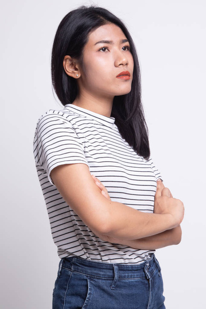 Portrait of beautiful young Asian woman. - Fotografie, Obrázek