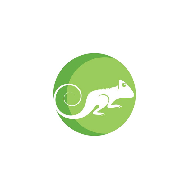 chameleon logo vector  - Vector, Image