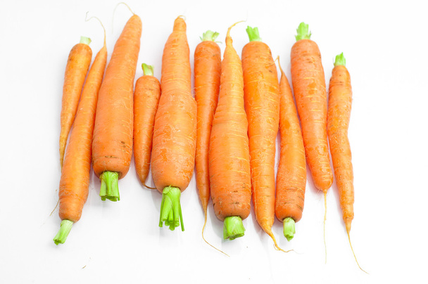 Zanahorias frescas
 - Foto, imagen