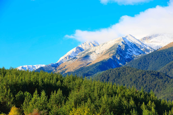 Pohoří Pirin sníh vrcholky, Bulharsko - Fotografie, Obrázek