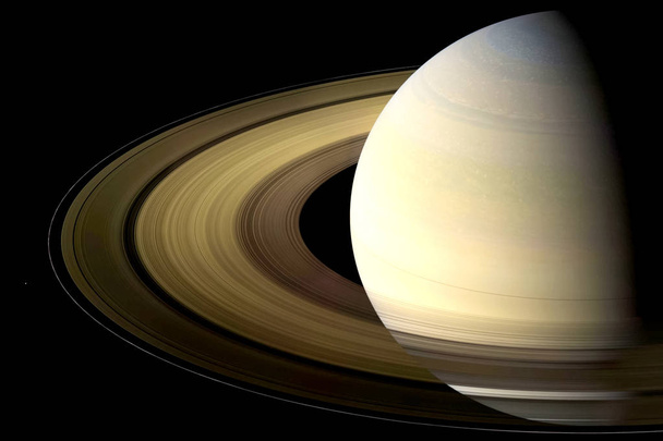 Компьютерная графика планеты Сатурн. Планета Солнечной системы
 - Фото, изображение