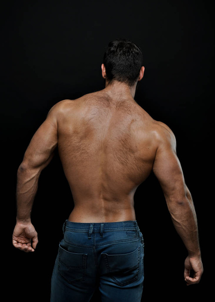 Male back - 写真・画像