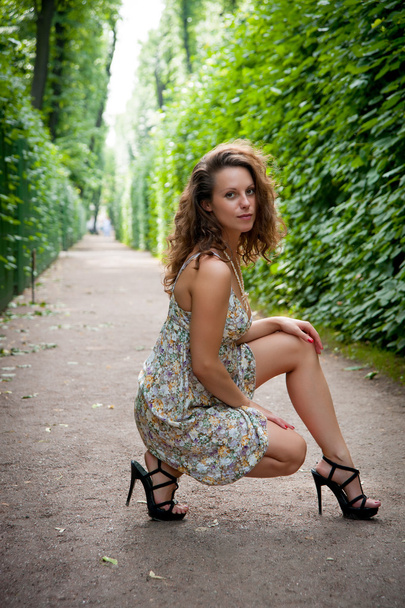 young woman on summer - Fotó, kép