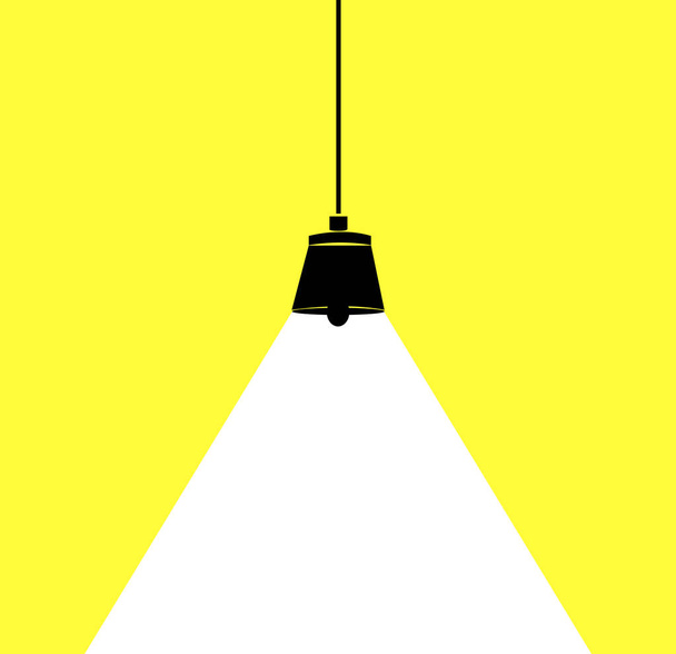 Lamp bulb Icon. - Vector, Image