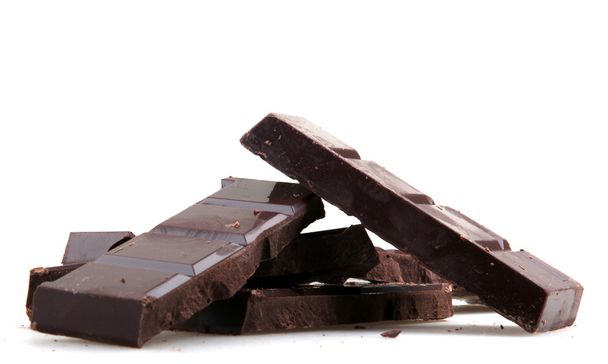 Barra de chocolate negro - Foto, Imagen