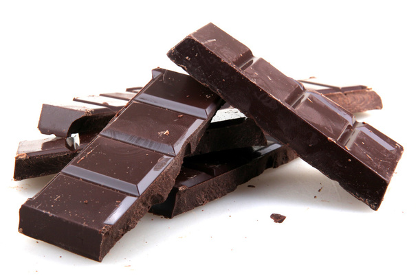 Barra de chocolate negro - Foto, imagen