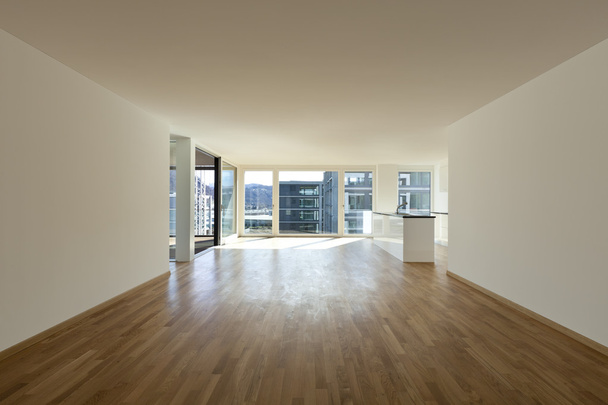 Interior, empty new apartment - Φωτογραφία, εικόνα