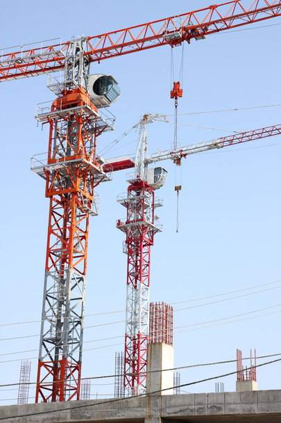 Construction Cranes - Photo, Image