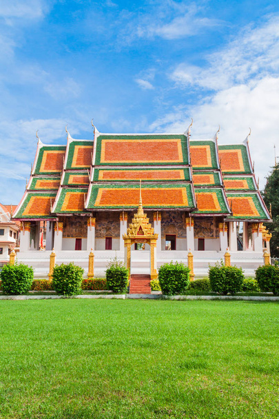 Wat Thai, Ναός Wat Kang, ορόσημο για τον τουρισμό ROI-Ed, Thail - Φωτογραφία, εικόνα